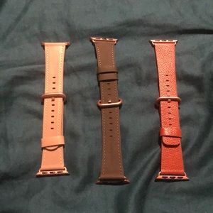 Leather Apple Watch bands for 38mm/40mm